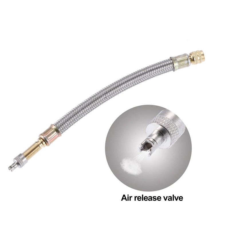 X AUTOHAUX 190mm 7.48'' Car Tire Valve Stem Extension Inflator