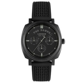 Ted Baker Gents Black Silicone Strap Watch (Model: BKPCNS3119I)