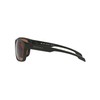 Native Men's XD9040 Gorge Square Sunglasses, Matte Black/Brown Polarized, 59