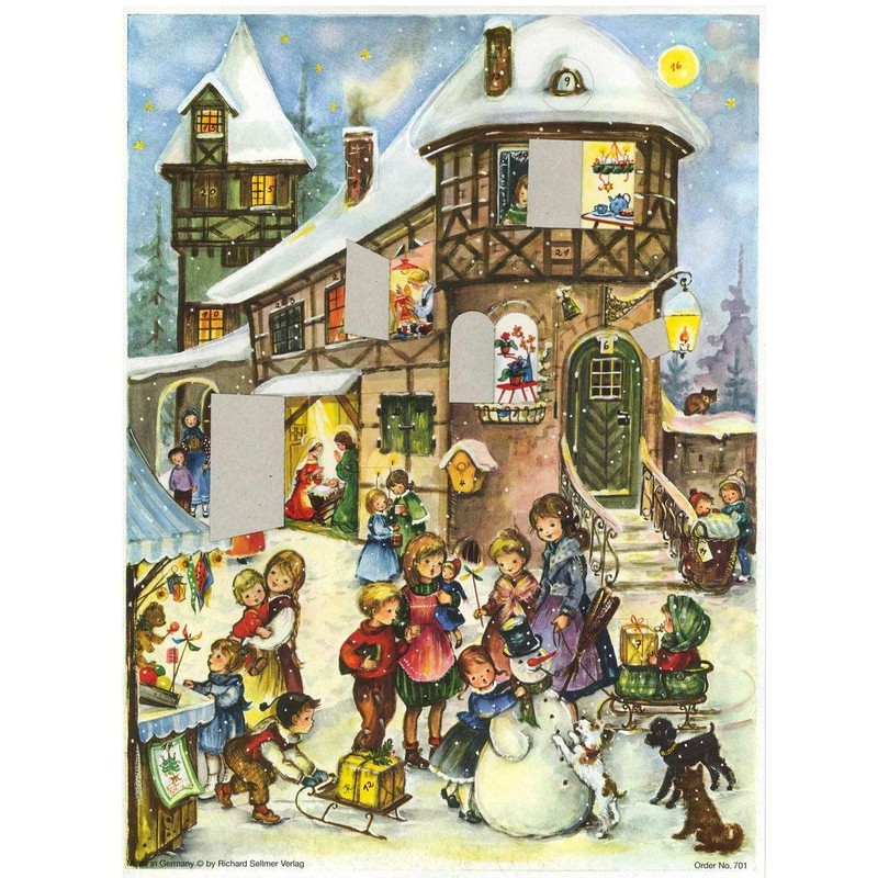 Advent Calendar "Fun in the Snow"