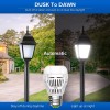 Sansi 2Pack SANSI Dusk to Dawn LED Light Bulbs A15
