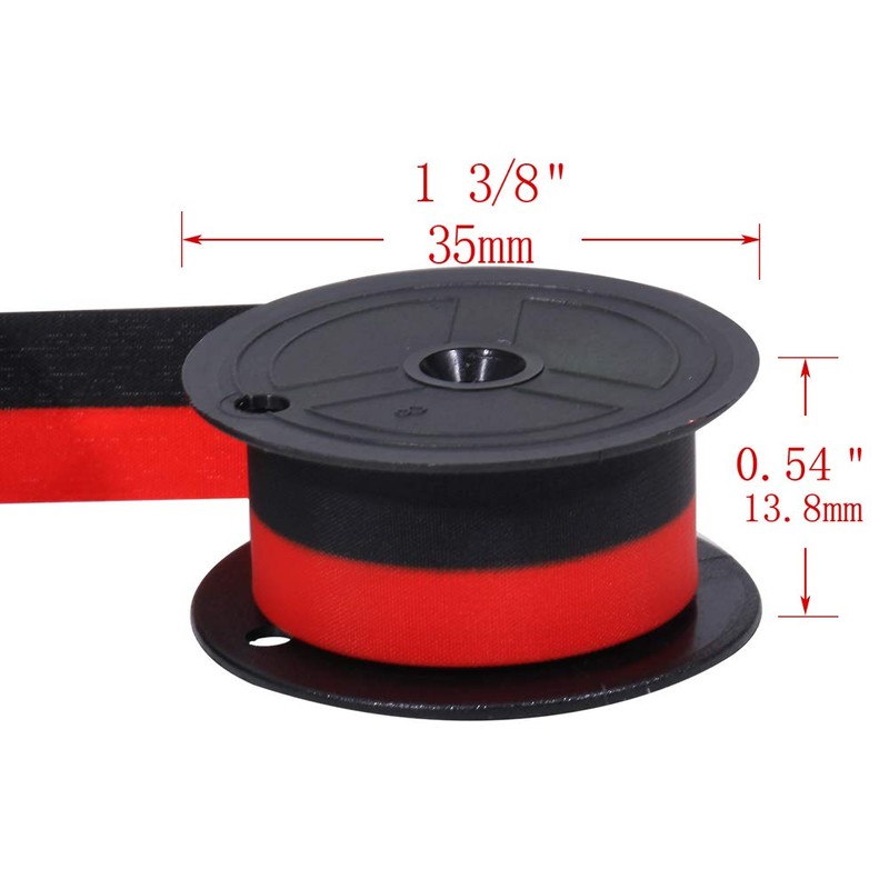 Bigger Replacement for Porelon 11216 Universal Twin Spool Calculator Ribbon