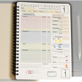 Diet & Fitness Diary 100 Days A5 15 x 20.5 cm German