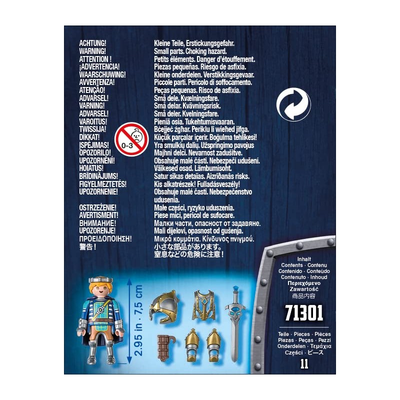 PLAYMOBIL Novelmore 71301 Novelmore - Arwynn with Invincibus, from 4