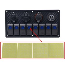 BlueFire 2.0 USB External Sound Card Adapter for All Operating Systems, External Sound Card for Computers, USB Sound Card with Integrated HUB Function, Multi-Jack