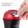 LIOOBO Mini Car Trash Can Bin with Lid Auto Dustbin