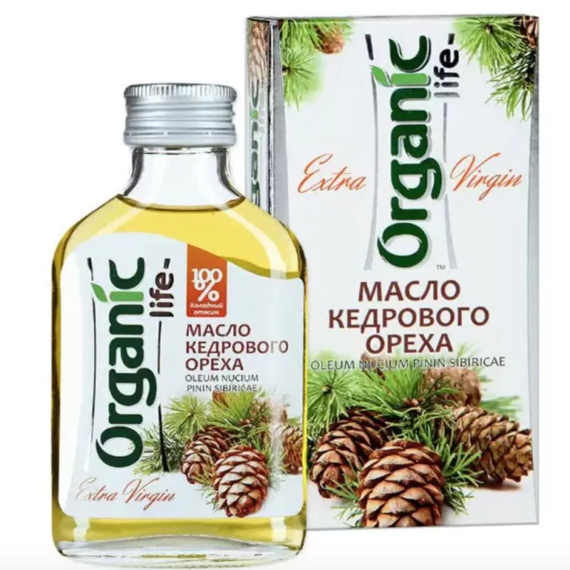 Organic Life Siberian Pine Nut Oil 100 Ml Premium Quality