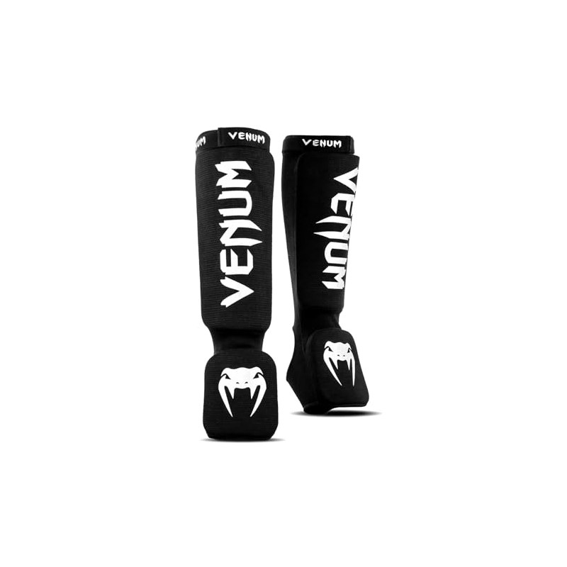 Venum, Kontact Shin Guards, Men's, S, Black