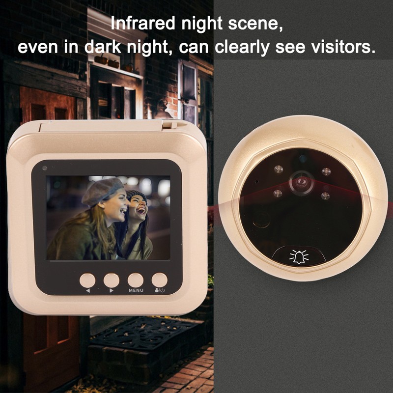2.4inches 1080P Intelligent Electric Door Bell TFT Digital Peephole Security