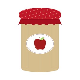 CafePress Apple Preserves Memory Keepsake Jewelry Box, 5"x5"x3.75"