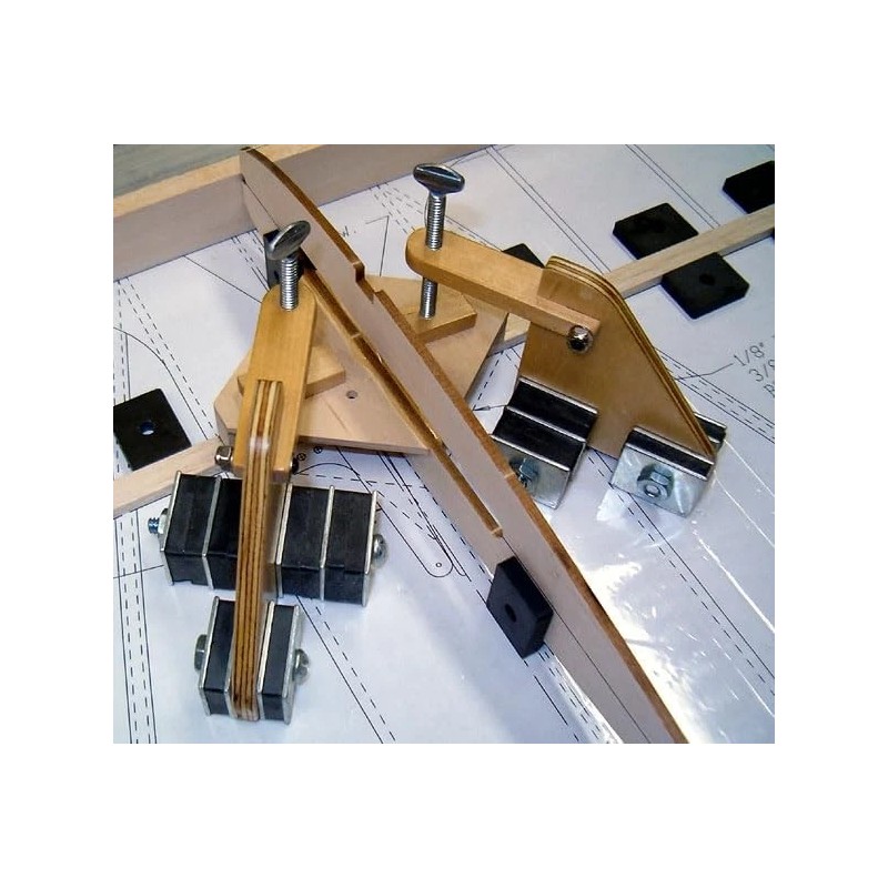 Master Magnetics Ceramic Latch Magnet Assemblies - Rectangular with Center