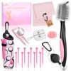 Wynaura 17 Pcs Golf Accessories Kit, Includes Cleaner Brush, Towel,