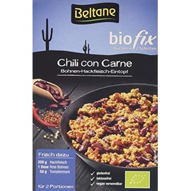 Beltane biofix Chili con Carne - 2 Servings, Pack of 5 (5 x 28 g) - Organic