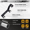 T-TOP WLS No-Drill A-Pillar Ditch Light Brackets for 2019-2026 GMC