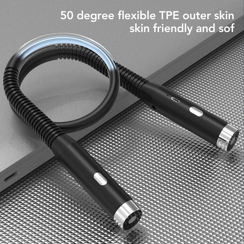 LED Neck Reading Light 3 Colors 3 Brightness Levels Bendable