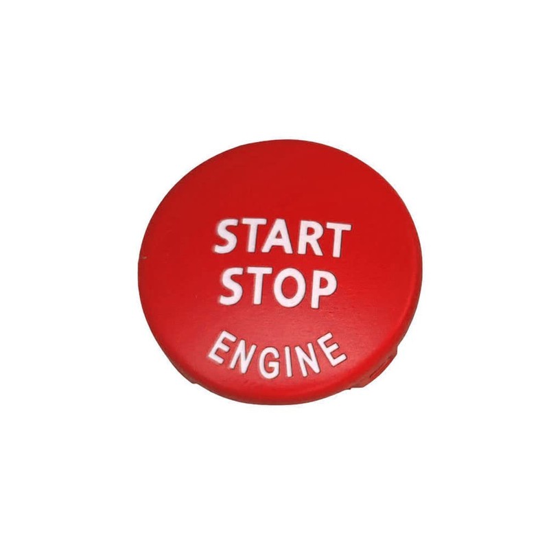 Matter Red Steering Wheel M Start Stop Engine Switch Button