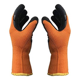 SFS BLANK Cotton Glove heat resistant 3d sublimation heat transfer press printing 3D vacuum orange/black