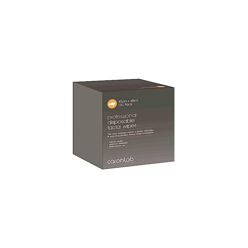 Caronlab Disposable Facial Wipes 100 Pieces Pack, 100 count
