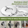 Shower Pipe Cover, 10 PCS Wall Split Pipe Holes Covers