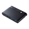 Sanwa Supply USB-3TCH17BK USB 3.1 Gen2 Type C Hub