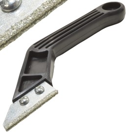 Grout Cleaner Grout Remover Carbide Grout File Handheld Grout Cleaner Machine This Manual Grout Scraper Cleans on Lightly Sanded Grout or Heavier Pressure for Grout Removal Replacement Blade Included