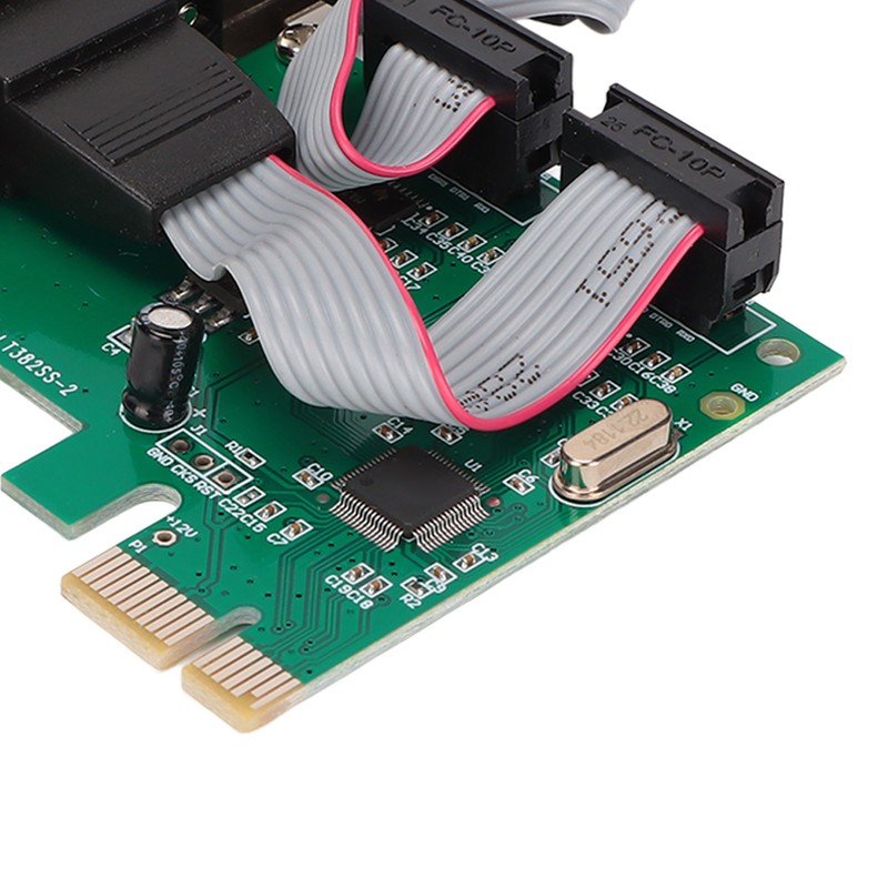 Pcie Expansion Card PCIE Serial Card Computer Desktop COM Port