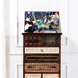 ジグソーパズル 大人向け1000ピース、独立記念日ジグソーパズル、1000ピースジグソーパズル アートワークギフト 1000ピース ティーンズファミリー-27.5x19.6インチ