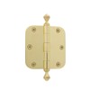 Grandeur Hardware 824306 3.5" Acorn Tip Residential Hinge with 5/8"