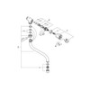 Grohe 30484001 Costa Tap Swivelling Wall Fastening Pipe outlet
