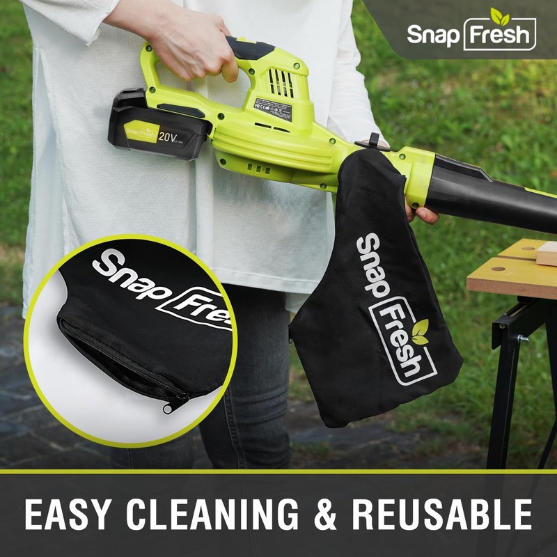 SnapFresh Dust Collection Bag, Dust Collection Bag for SnapFresh Cordless