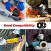 SHALL Angle Grinder Tool Kit with 5/8'-11 Flange Nut, Adjustable