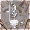 Branch Necklace Holder,jewellery Stand Equipped with a Rotatable Base and