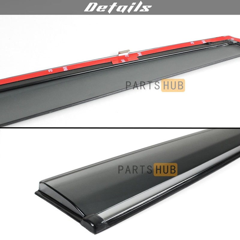 Fits for 2015-2022 Honda HR-V HRV Chrome Trim Smoke Tinted