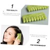 minkissy Pcs Practical Jade Massager Hair Scalp Massager Smooth Edges