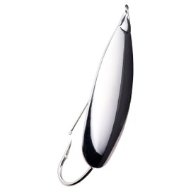 Johnson SM3/4-SLVR Tackle Box Standard Minnow Spoon, Silver, 2-3/4-Inch, 3/4-Ounce