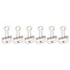 50Pcs Metal Hollow Binder Clips Multipurpose Durable Paper Clamps for