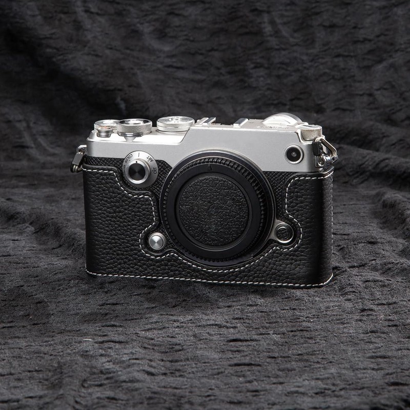 Handmade cowhide bag cover body case for OLYMPUS PEN-F M43,