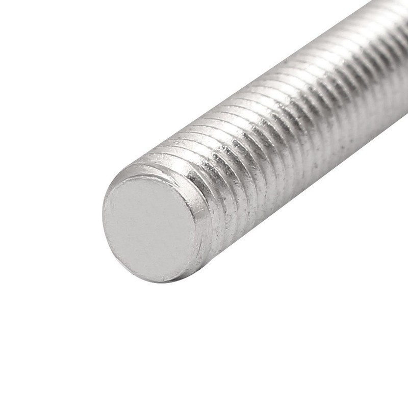sourcing map 304 Stainless Steel Full Threaded Rod Studs M10