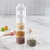 Chiyyak Stackable Spice Jars, Pack of 6 Spice Boxes, Storage