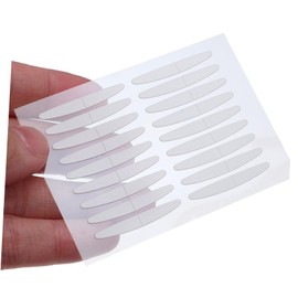 Beavorty 30 Sheets Double Eyelid Sticker Women Eyelid Tape Eye Lift Strips Eyelid Tape Double Sided Double Eyelid Tape Invisible Double Sided Eyelid Tape Eyelid Lifter Strips Pe Tape White
