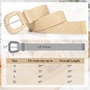 Waist Wow Woven Belts for Women Elastic Boho Braided Belt