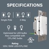 Legrand Radiant 150-Watt Dimmer Light Switch, Single-Pole/3-Way LED Dimmer for