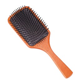 OATIPHO Wooden Mini Comb Handheld Hairbrush for Detangling and Massaging Suitable for Hair Types Portable for Travel and Home Use