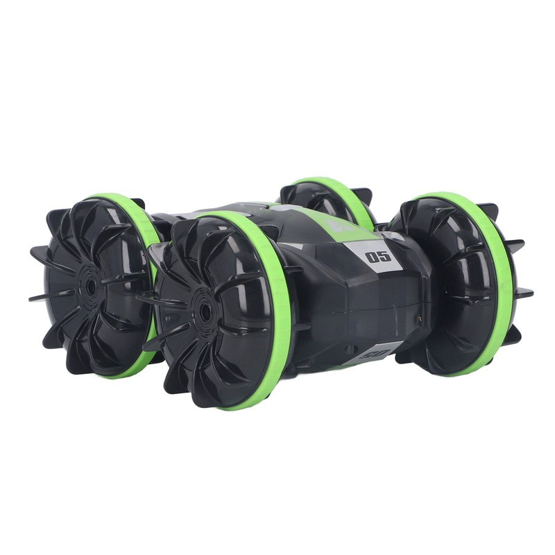 Amphibious Remote Control Car Waterproof Rechargeable Double Sided Tumbling RC