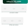 Jovware Shower Caddy Adhesive Replacement Stickers Sticker Shelf Basket Strips