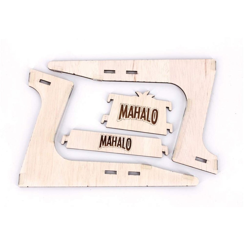 MAHALO MSS1 Lightweight Wooden Ukulele Stand Assembly Type