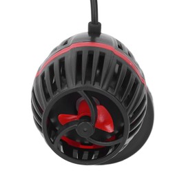 Aquarium Circulation Wave Pump, Submersible Variable Frequency Remote Adjustment Wave Making Pump Effective Long Lifespan for Fish Tank (Black)