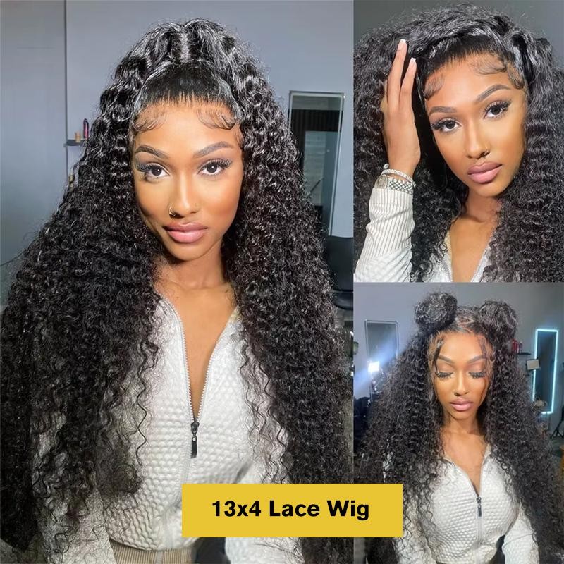 Deep Wave 13x6 Hd Lace Frontal Wigs 180% 250% Density