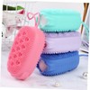 Gogogmee Gentle Back Shower Brush Double-sided Body Scrubber Exfoliating Function