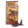 Knox Chocolate Scented Incense Cones, Pack of 24, Made in